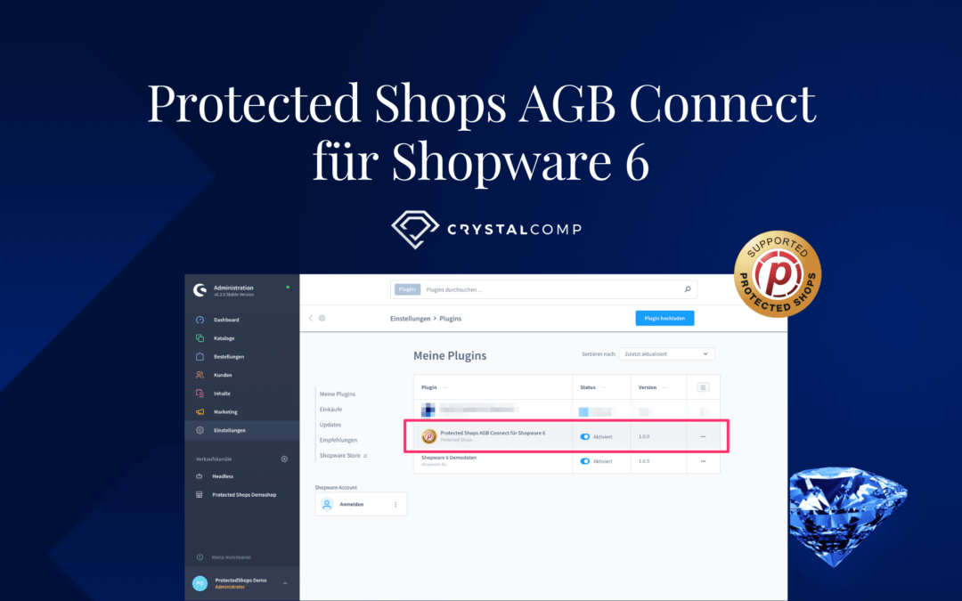 AGB-Schnittstelle für Shopware 6 Onlineshop