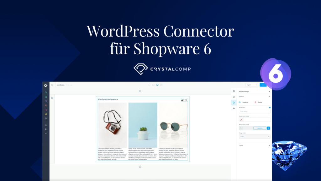 WordPress Connector für Shopware 6