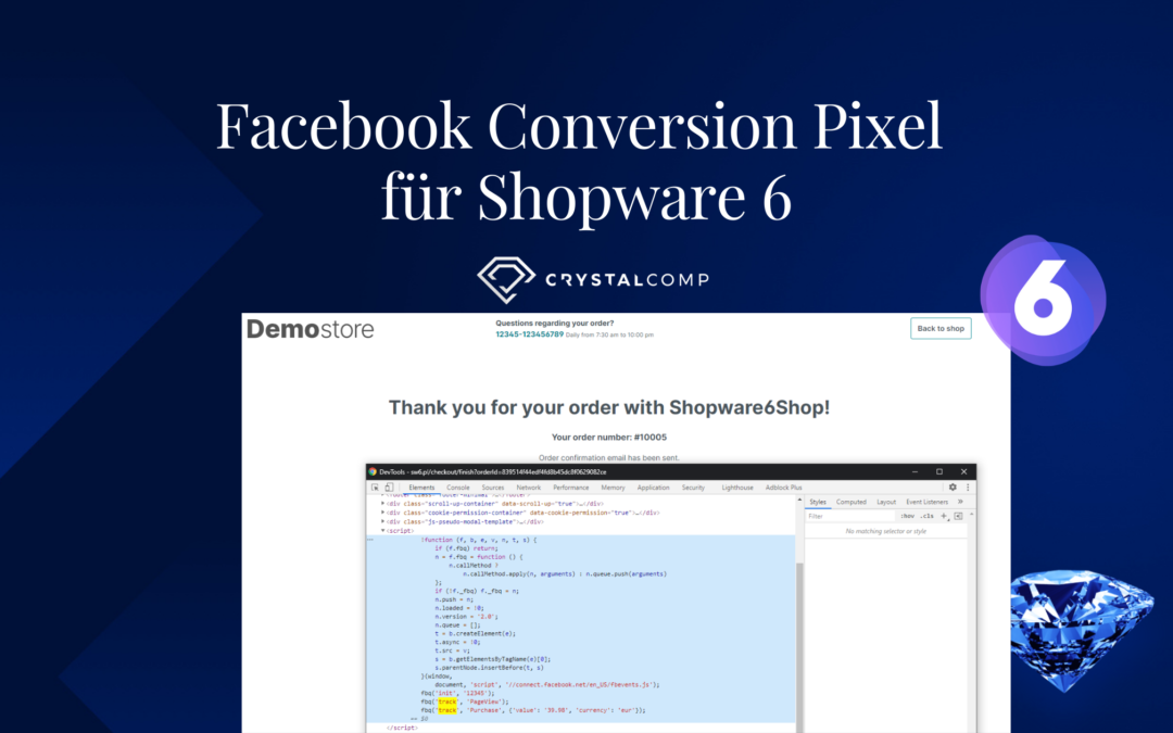 Facebook Conversion Pixel für Shopware 6 – Anleitung